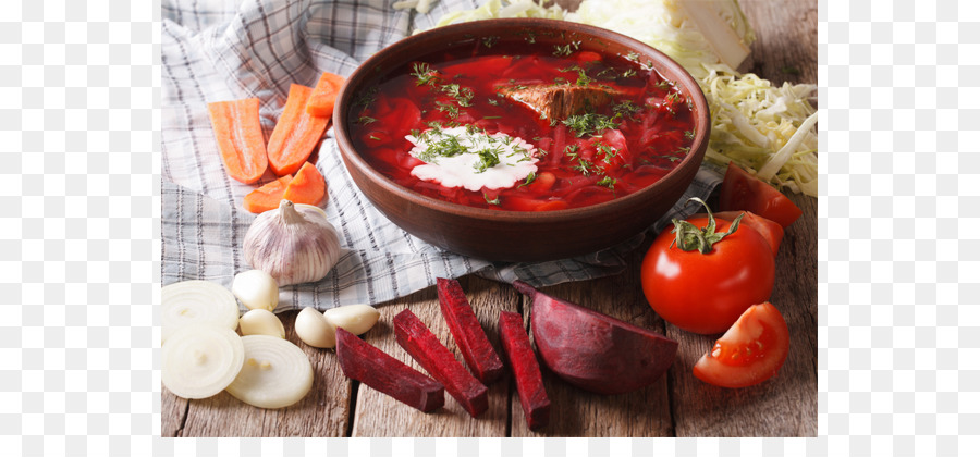 Borschtsch russische Küche Pelmeni Suppe Essen - Fleisch