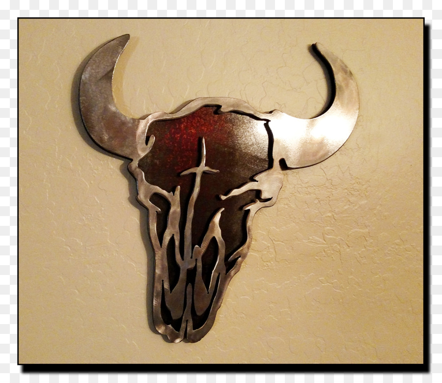 Texas Longhorn Metall-Wand-Dekor - andere
