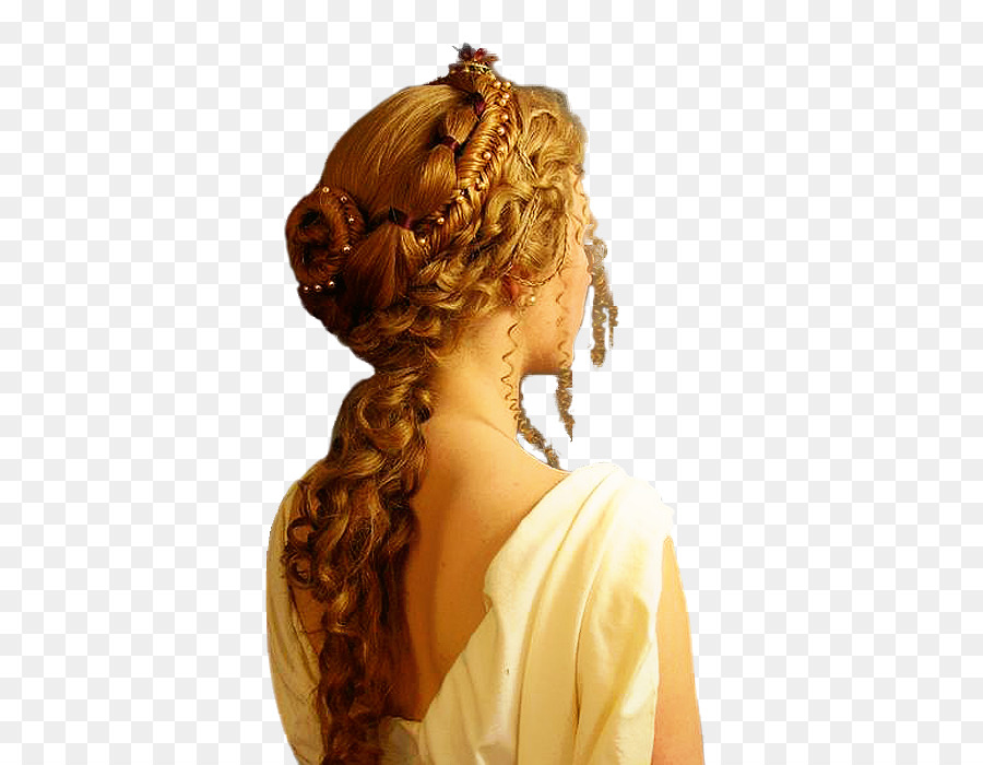 Roma antica Romana, Impero Romano acconciature Treccia - capelli