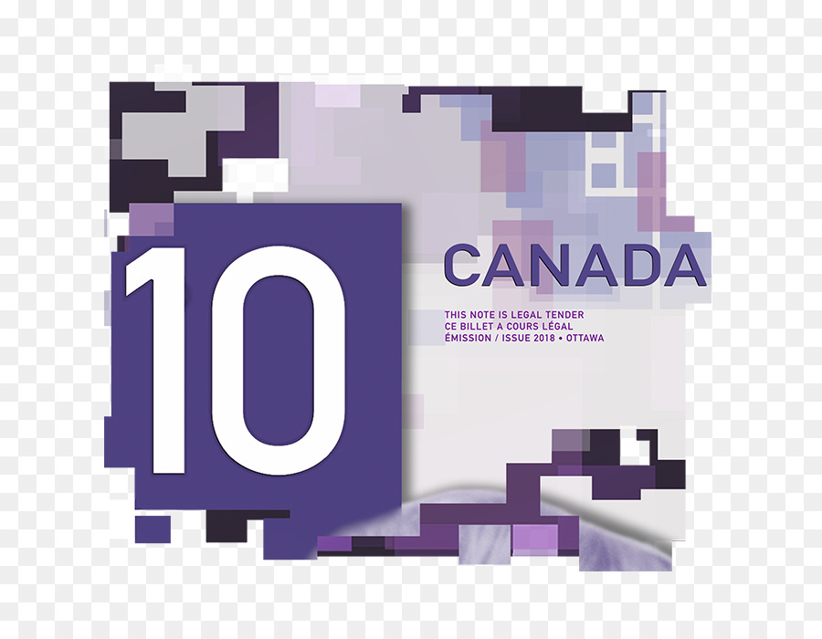 Banca del Canada Banconota degli Stati Uniti da dieci dollari bill Museo Canadese per i Diritti Umani - inchiostro d'acero