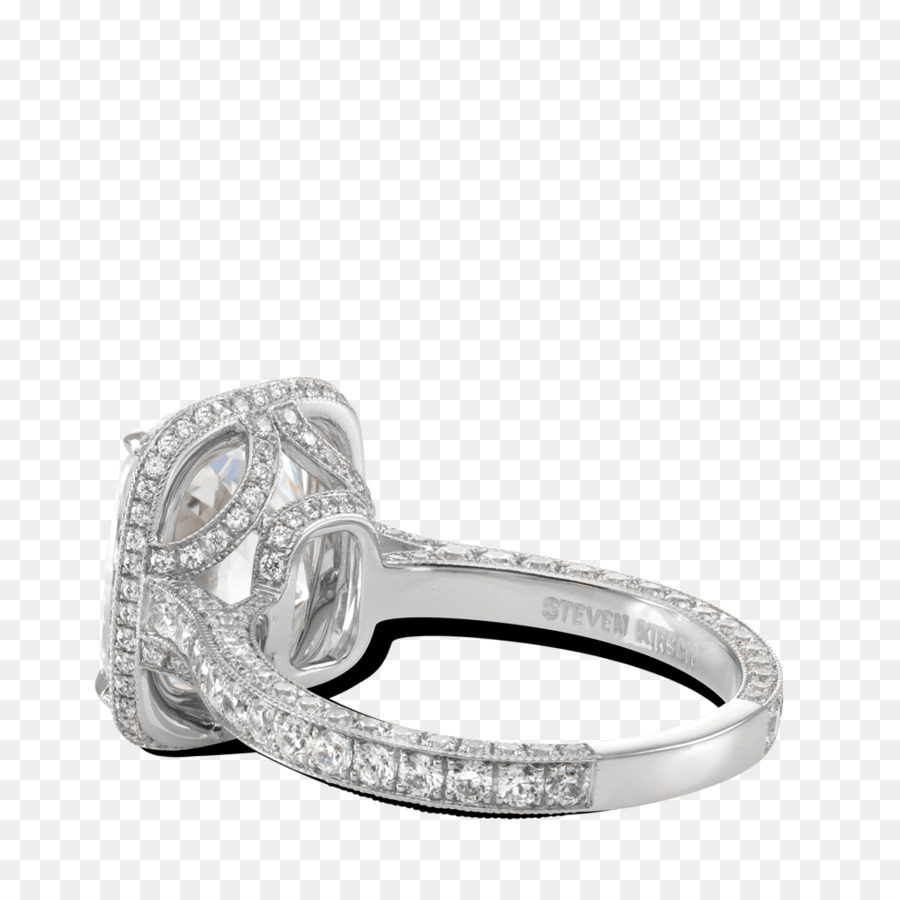 Anello di fidanzamento Steven Kirsch Inc anello nuziale in Oro - anello in platino