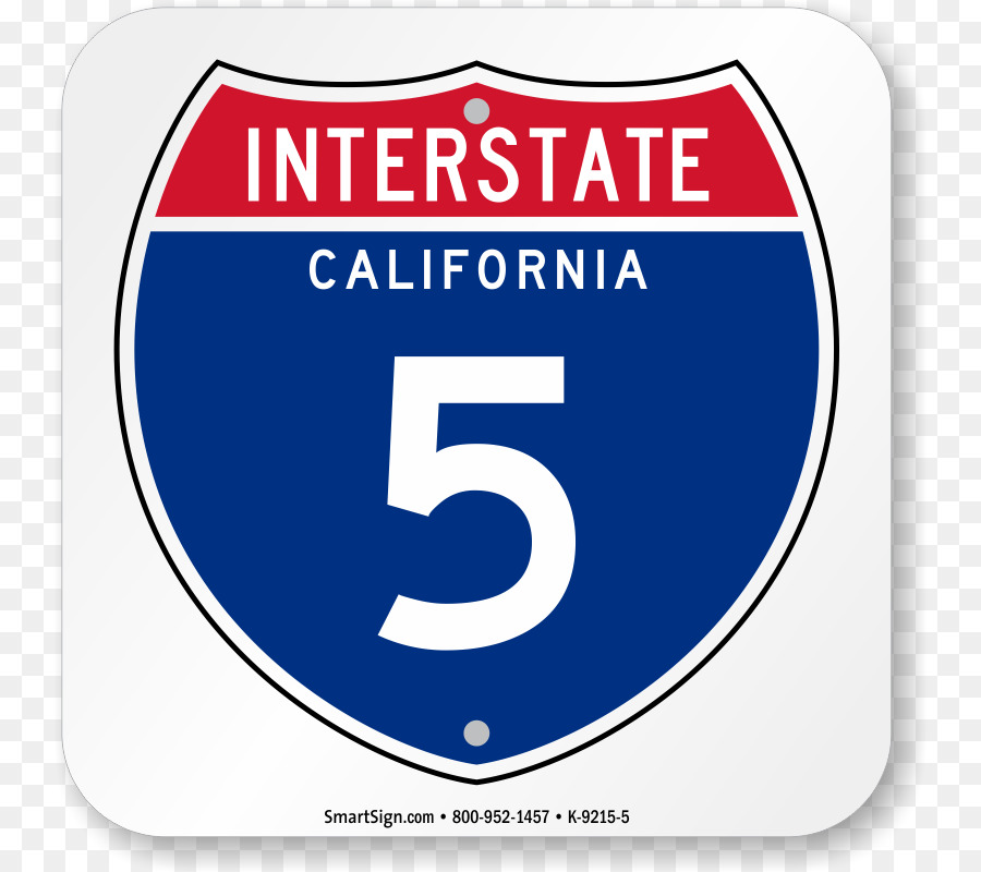 Die Interstate 10 auf der Interstate 40 die Interstate 80 US-Interstate highway system der Interstate 5 in Kalifornien - Straße