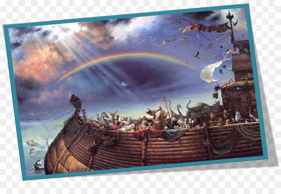 Diluvio in genesi narrativa della Bibbia di Inondazione del mito dell'Arca di Noè - noè arco
