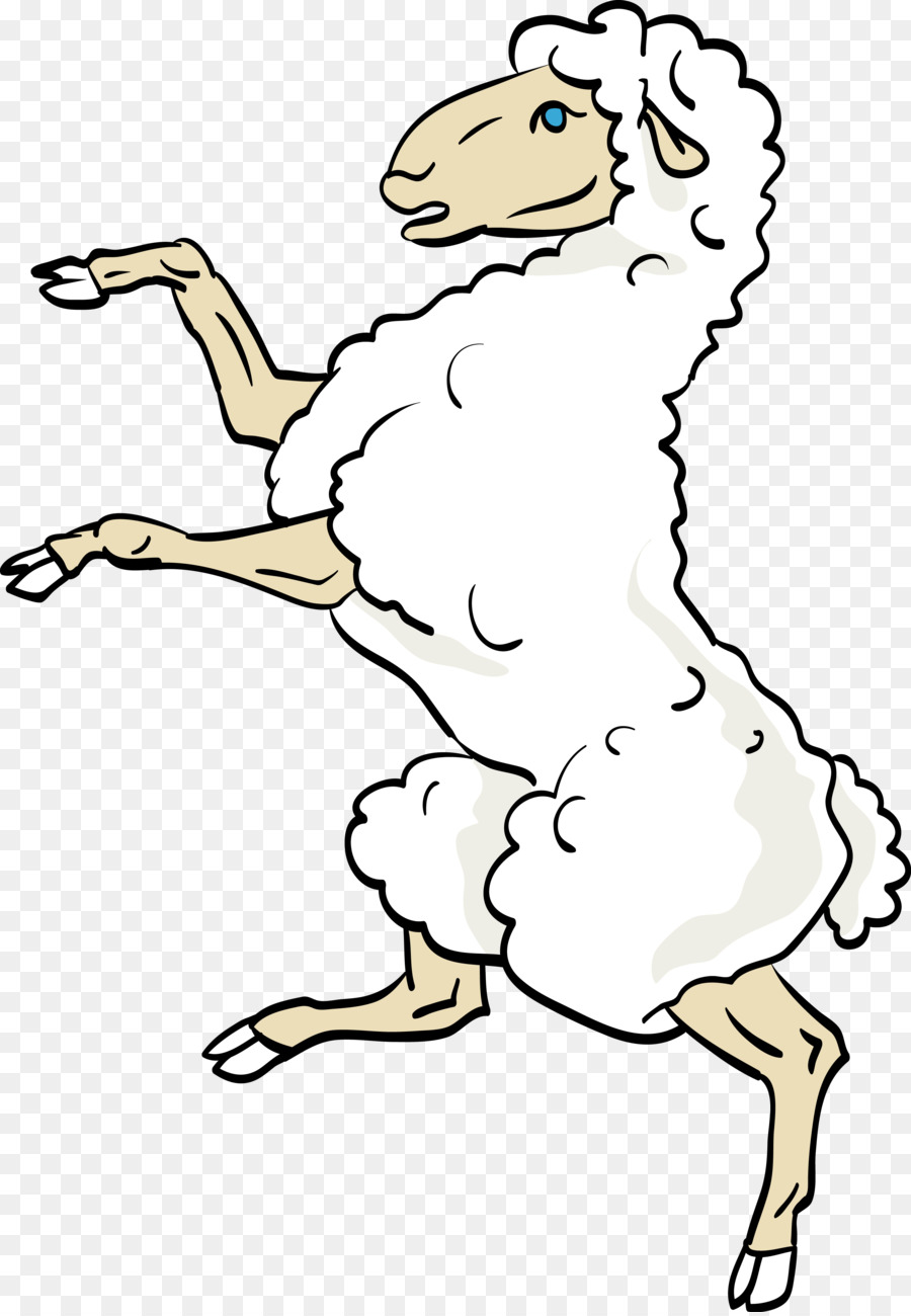 Araldica Stemma della Polonia Simbolo - pecora cappotto in pelle scamosciata