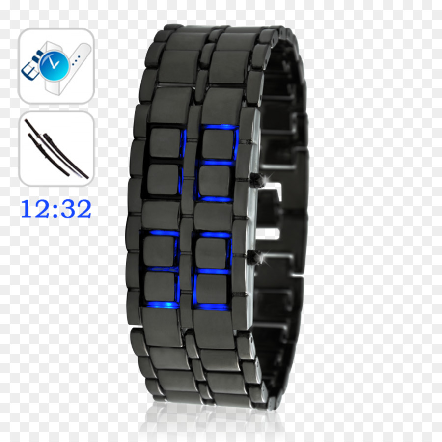 Light-emitting diode Smartwatch Giapponese Tempo - guarda