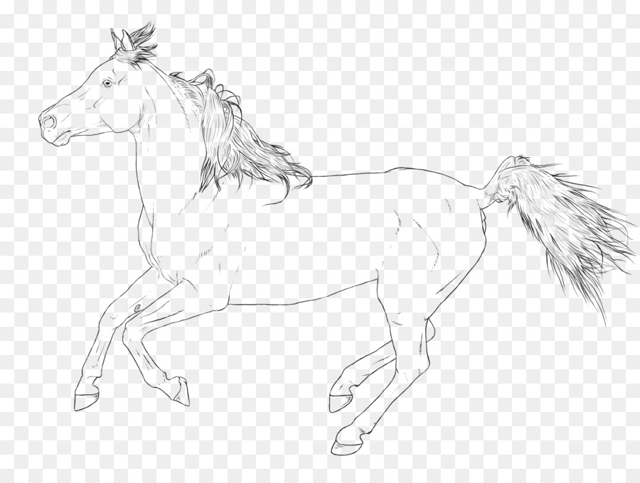 Mustang Arabian horse Hengst-Linie Kunst-Pony - Mustang