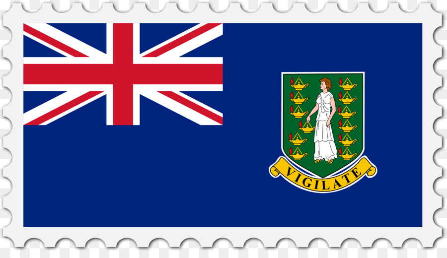 Bandiera delle Isole Vergini Britanniche Isole Vergini Parco Nazionale di Tortola San Giovanni Anguilla - bandiera
