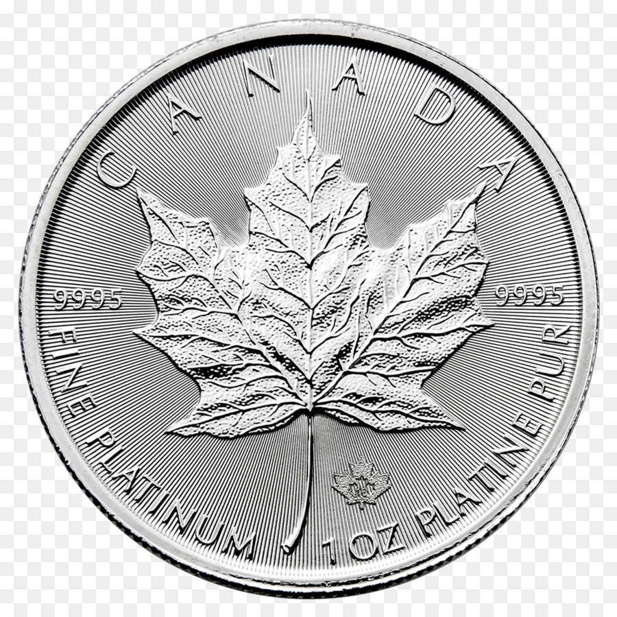 Canadese di Platino Foglia di Acero Canadese Oro Foglia d'Acero moneta di Platino moneta - oro