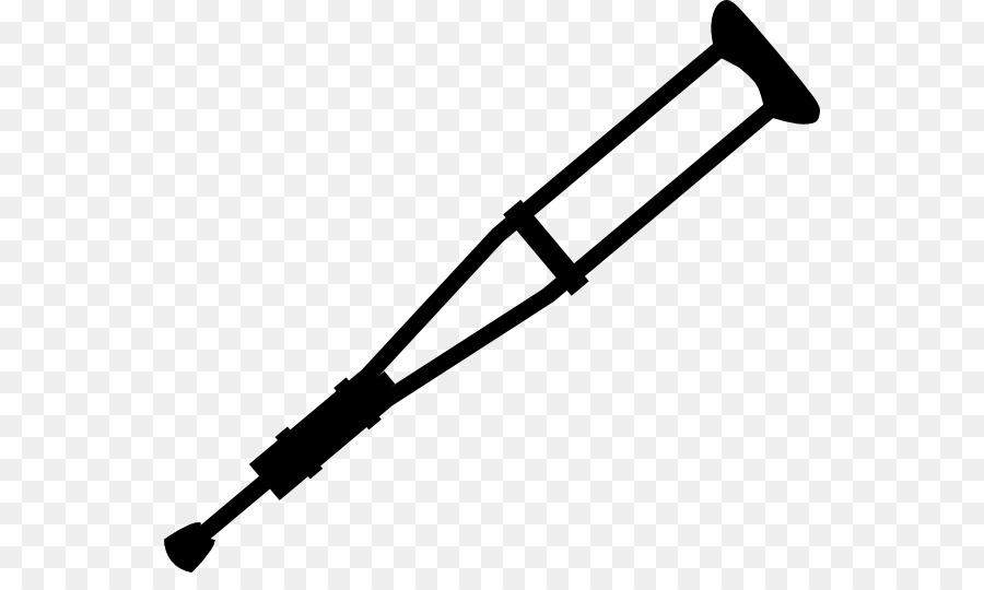 Gehstock Krücke Assistive cane Knüttel in der Clip-art - Krücke