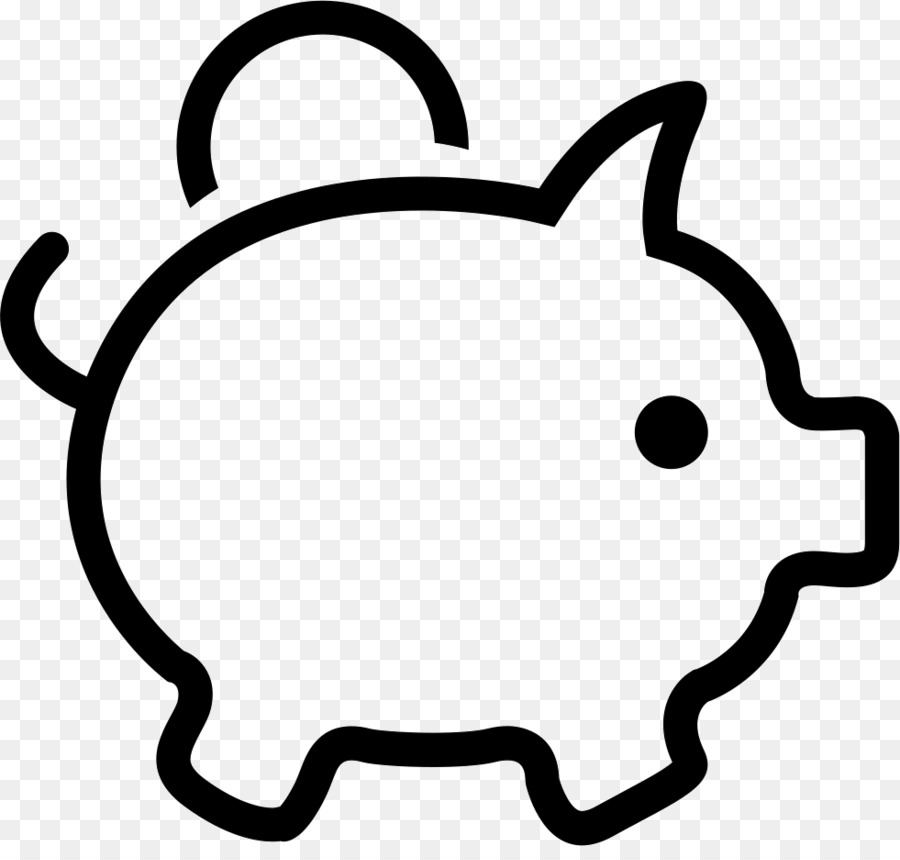 Piggy bank Geld Computer Icons - Kegel Vektor