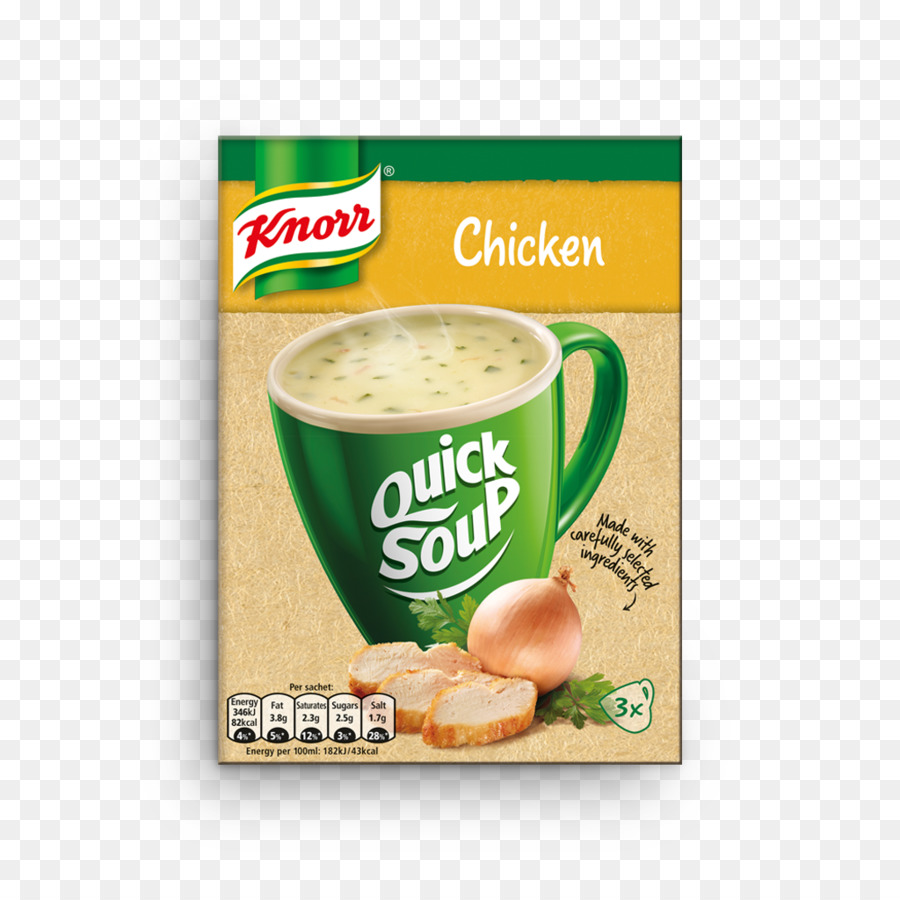 Súp gà tại súp nếm đậm Cốc-một-Soup - rau