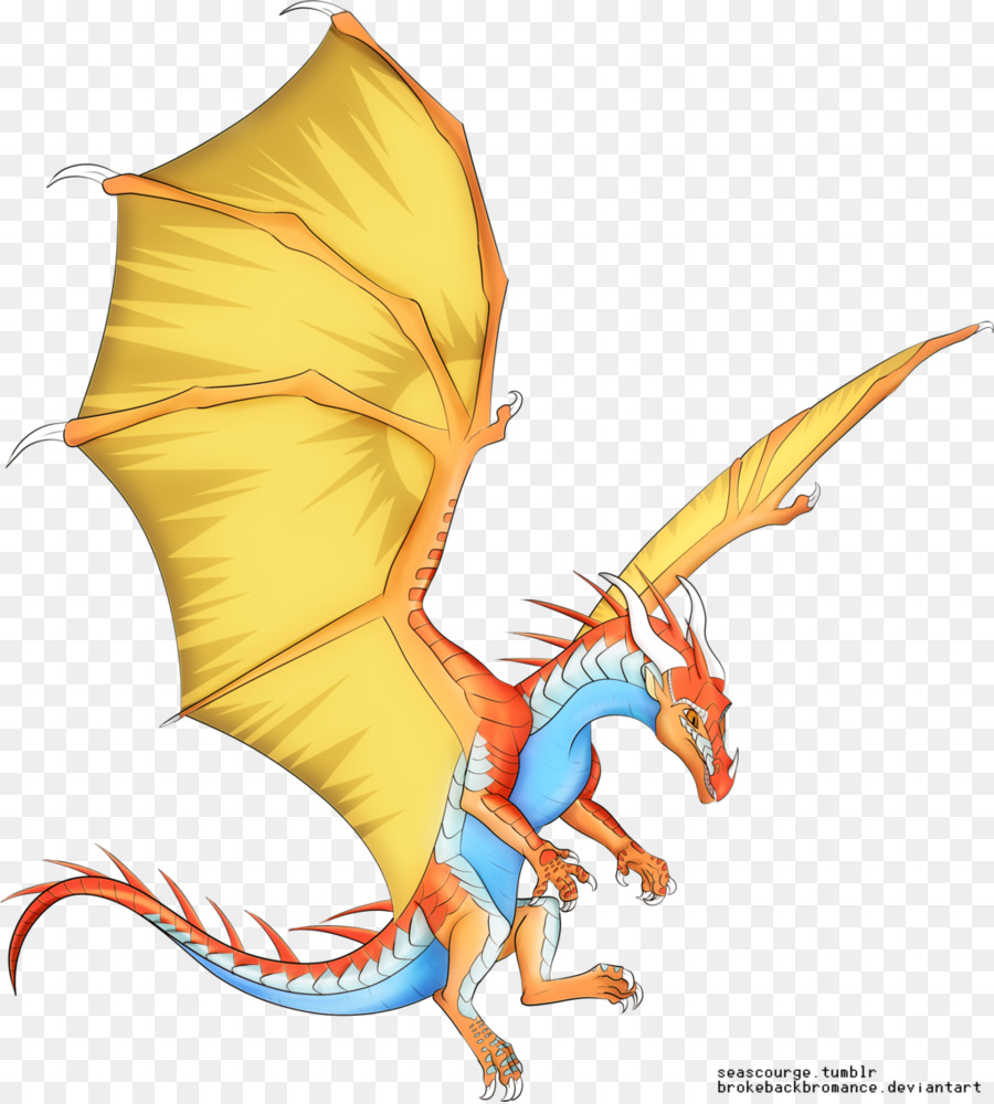 Dragon Wings of Fire Zeichnung, Skizze - Drachen