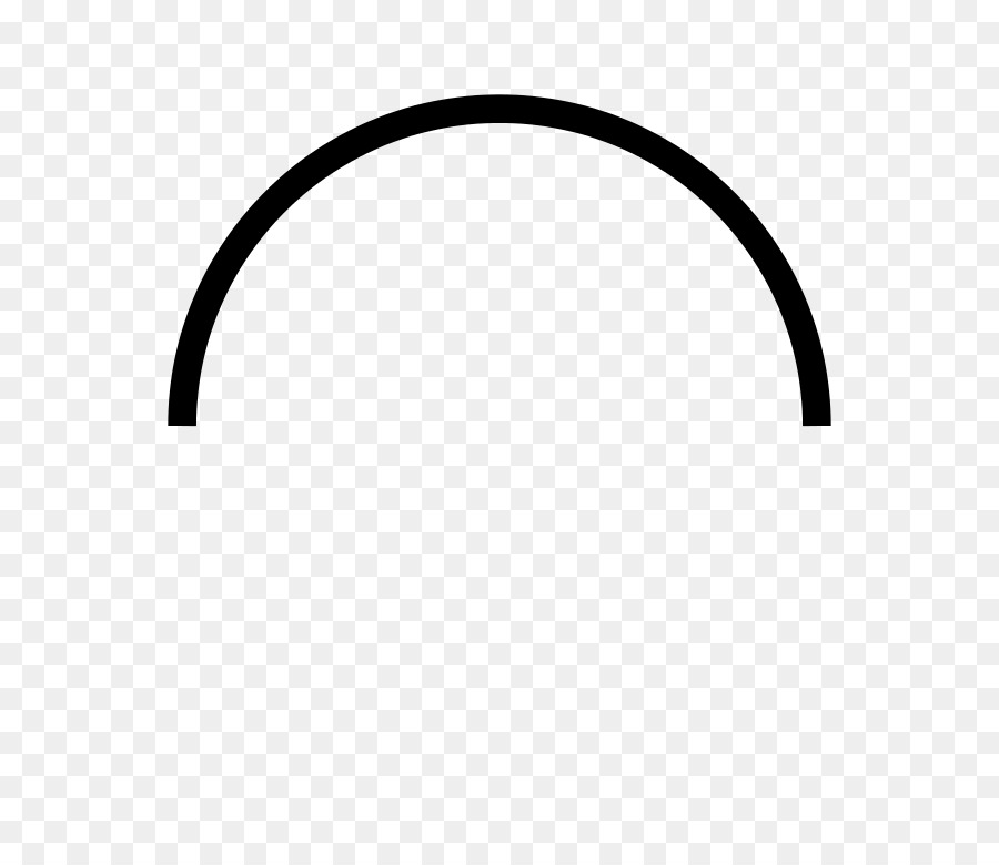 Halbkreis Geometrie Linie Arc - halbkreisförmigen Bogen