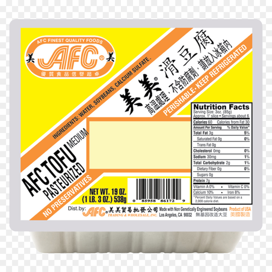 AFC-Trading-Großhandel Inc - AFC Soja Foods, Inc. Smoothie Soja-Milch, Tofu - ei pudding