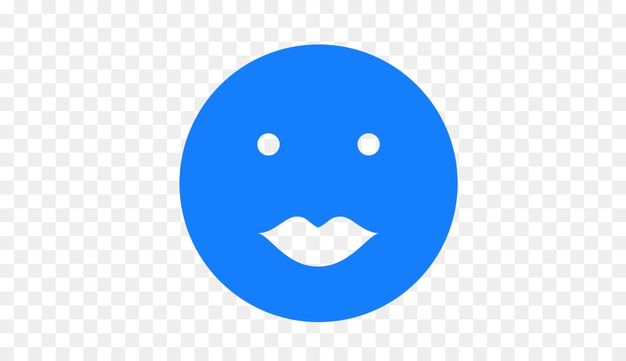 Computer Icone Smiley Blu - accarezzando