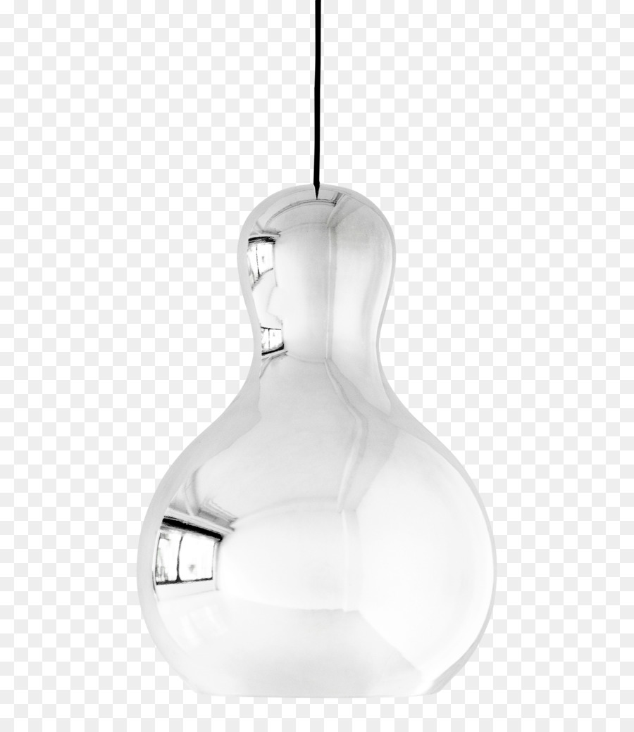 Silber Anhänger Licht Leuchte Calabash Glas - Silber Produkte