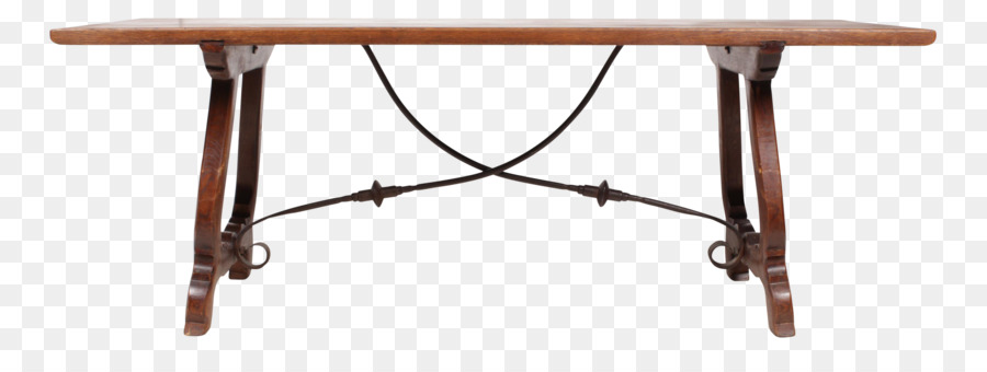 Cavalletto da tavolo ponte Levatoio e tavolo fratino in Rovere - tabella