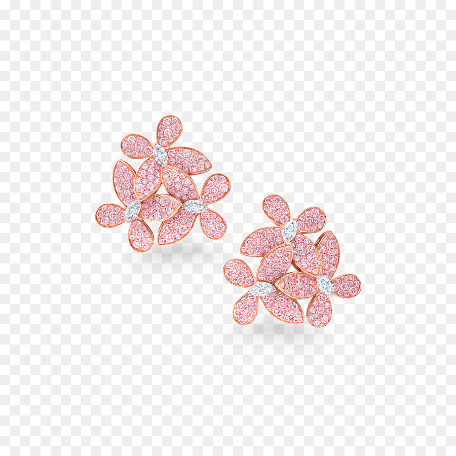 Ohrring Pink Graff Diamanten Schmuck - diamond stud Ohrringe