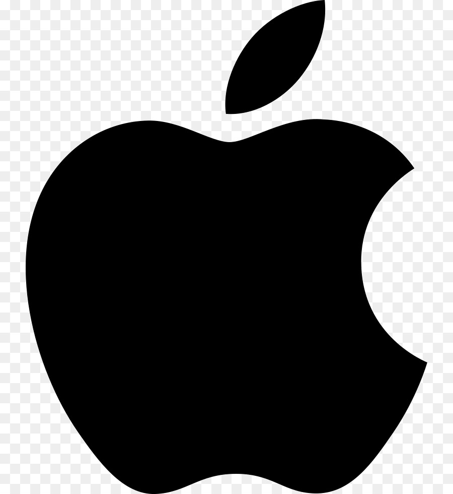 White Apple Logo
