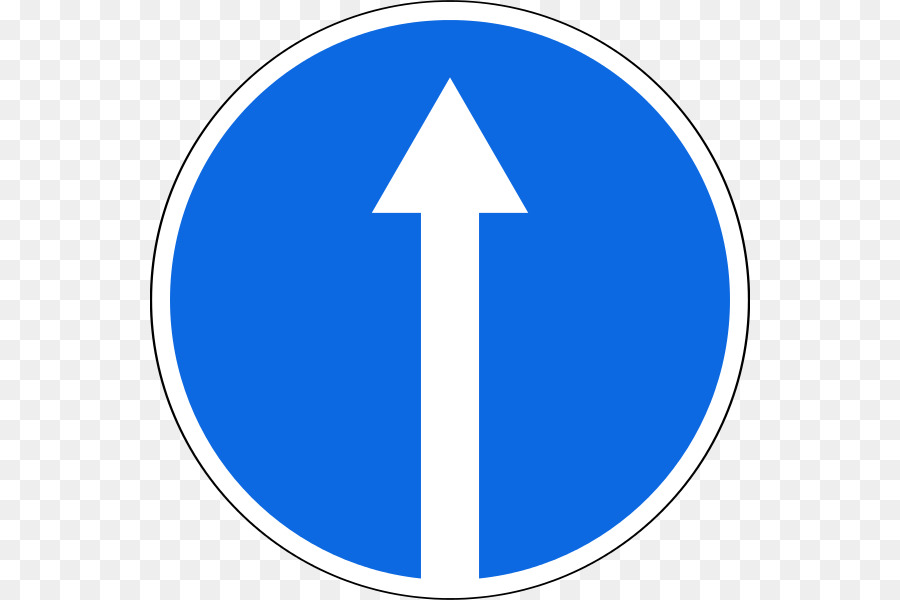 Verkehrszeichen Gebotszeichen im Straßenverkehr code - Straße