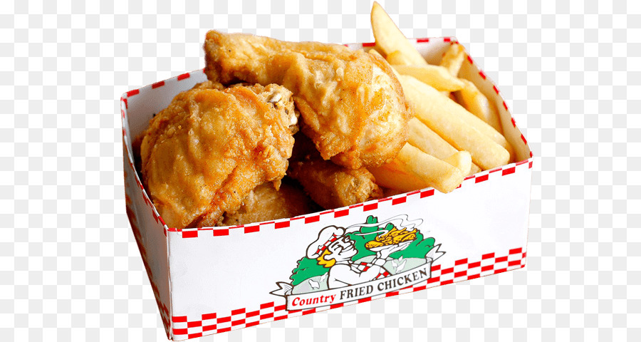 Le patate fritte di pollo Fritto di Mcdonald's Chicken McNuggets KFC - pollo fritto