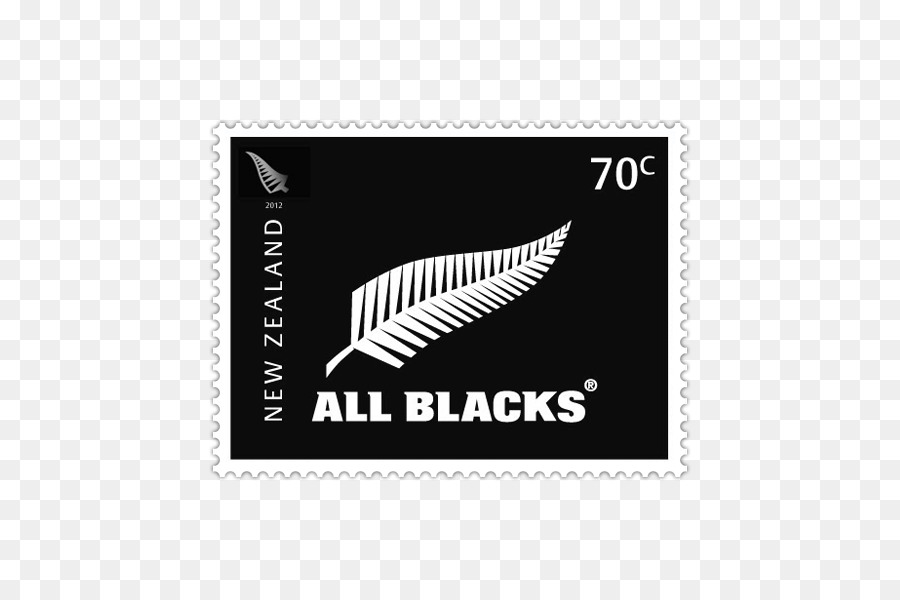Nazionale neozelandese di rugby del Sud Africa national rugby union team di Coppa del Mondo di Rugby - prodotto timbro