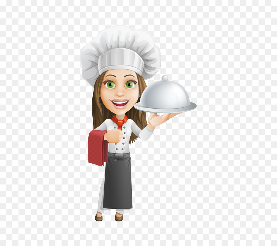 Đầu bếp Vẽ Nấu ăn người phụ Nữ Clip nghệ thuật - nấu ăn