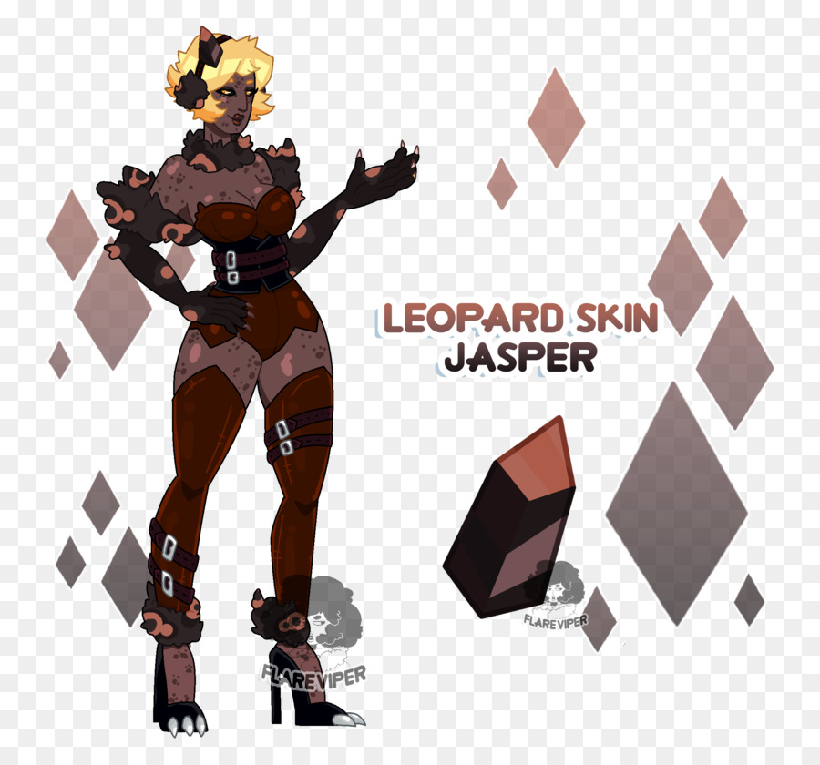 Gemma Leopard DeviantArt Jasper - la pelle del leopardo di disegno