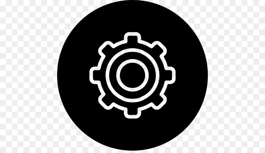 Ingranaggio Simbolo Icone Del Computer Cerchio - simbolo
