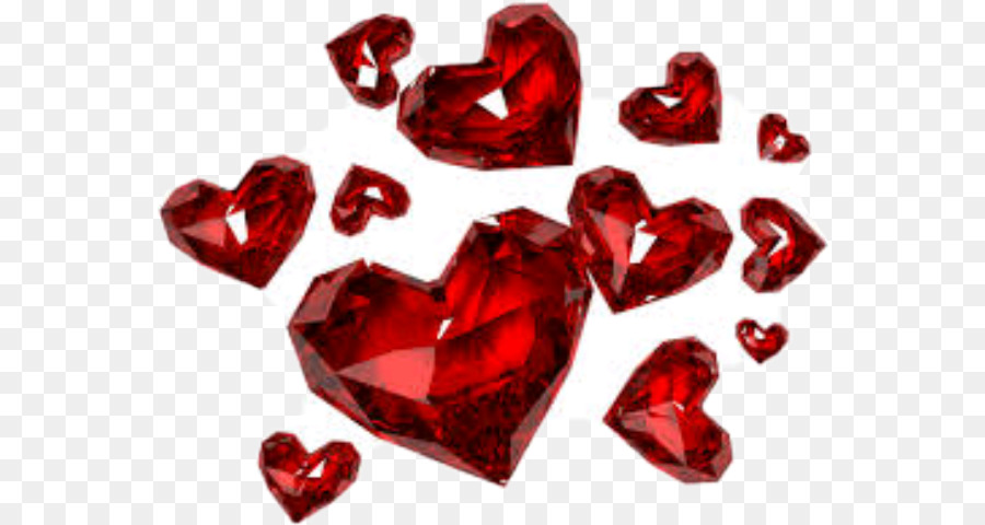 Kim cương đỏ Clip nghệ thuật - kim cương
