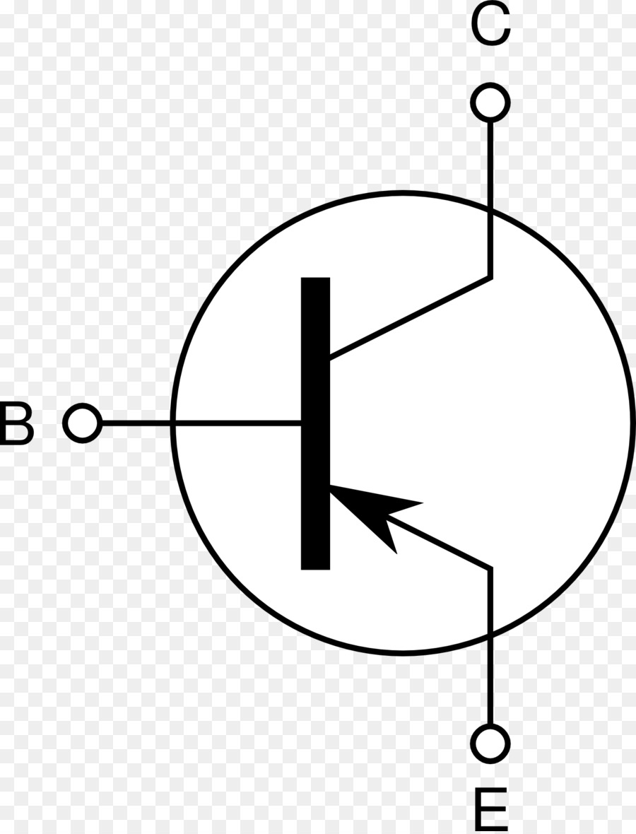 Transistor PNP tranzistor Elettronico simbolo di Clip art - componenti elettronici