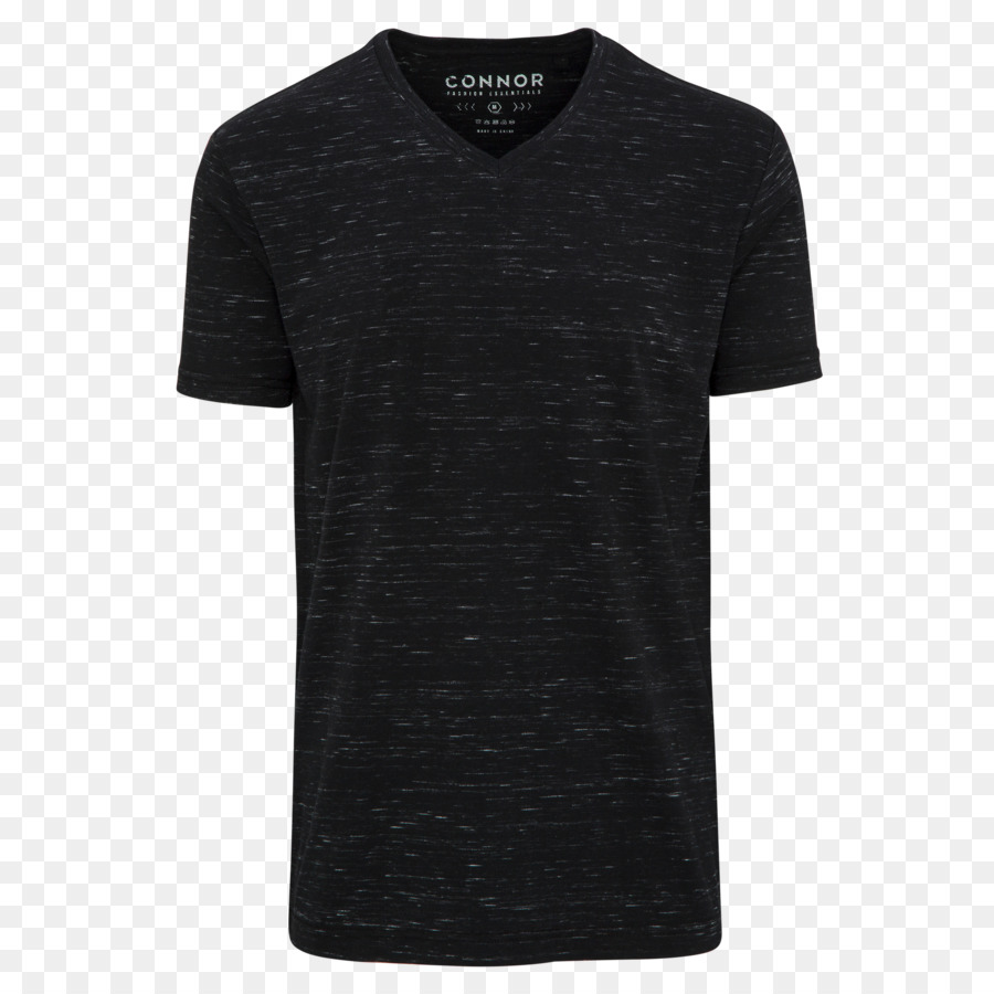 T-shirt Tay áo Polo fc áo Len - màu đen với tay áo