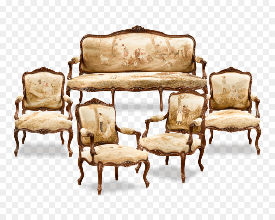 Sedia Antica Tappezzeria Di Mobili Loveseat - Mobili antichi