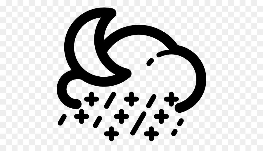 Regen-Computer-Icons Lightning Cloud Hagel - einer regnerischen Nacht