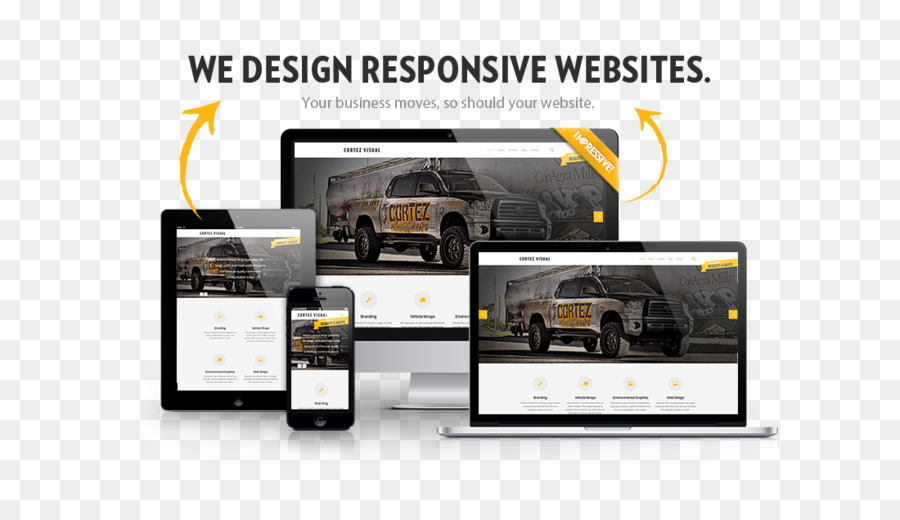 Sviluppo Web Responsive web design Pubblicità - cartellone sul muro