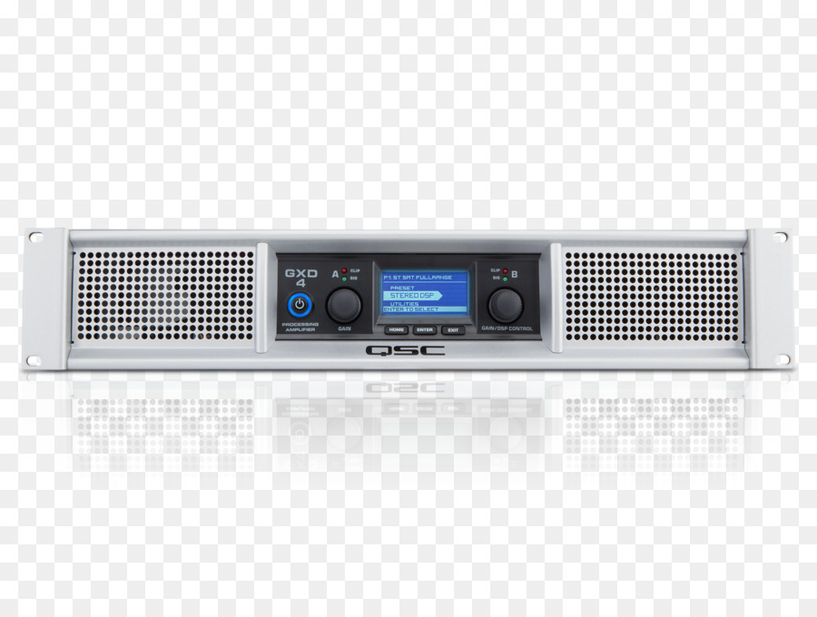 Amplificatore di potenza Audio Altoparlante QSC Audio Prodotti di Guadagno - amplificatori