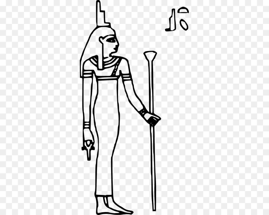 Le divinità dell'antico egitto di Iside Antica religione Egizia Dea - dea