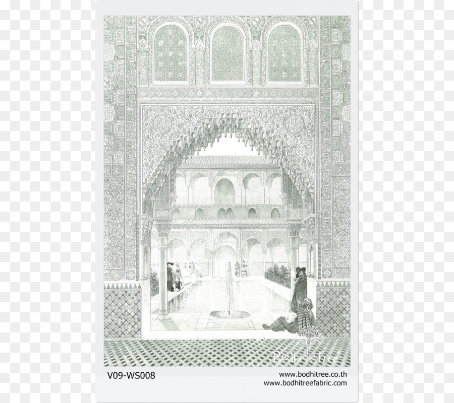 Alhambra Nghệ Thuật Vẽ Sau Trang Trí - thái phật trang trí