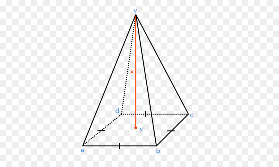 Dreieck - drei Pyramide