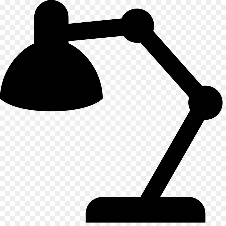 Icone Del Computer Della Luce Della Lampada - lampada da tavolo sagome