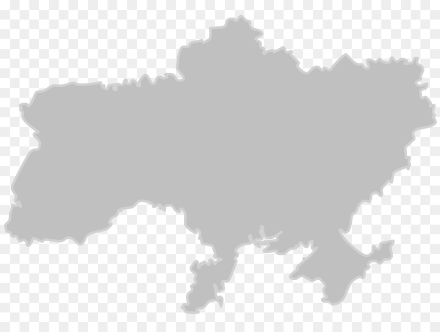 Ucraina mappa Vuota - ucraina