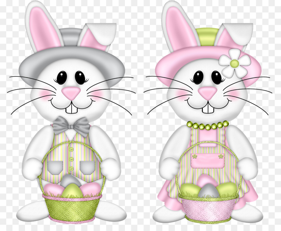 Baffi coniglio Coniglietto di Pasqua Gatto - gatto