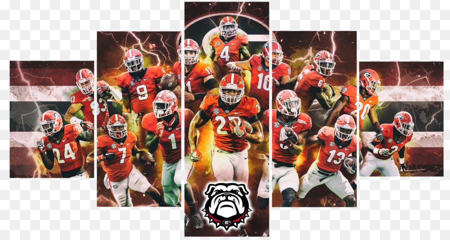 Sport di squadra d'Arte Sfondo del Desktop - Georgia Bulldogs