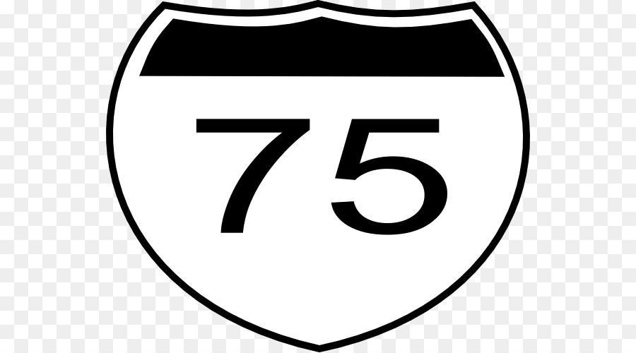 Interstate 75, in Ohio Interstate 40 Interstate 10 Interstate 8 - simbolo