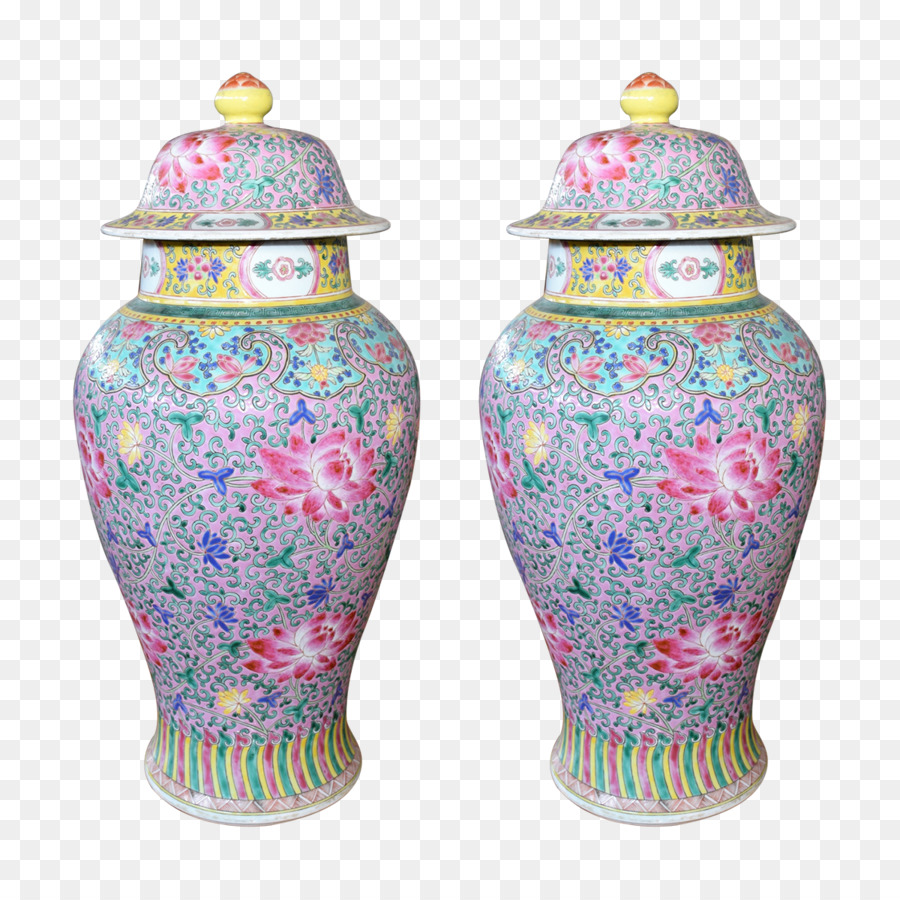 Vase Keramik Porzellan Urne - chinesisches Porzellan