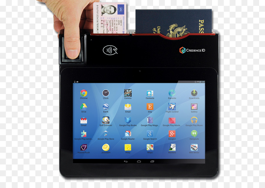 Tablet-Computer Biometrie Handheld-Geräte Smartphone-Authentifizierung - tablet drucken