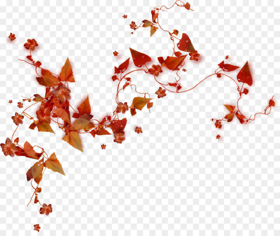 Fiori rosa Clip art - foglie di autunno png