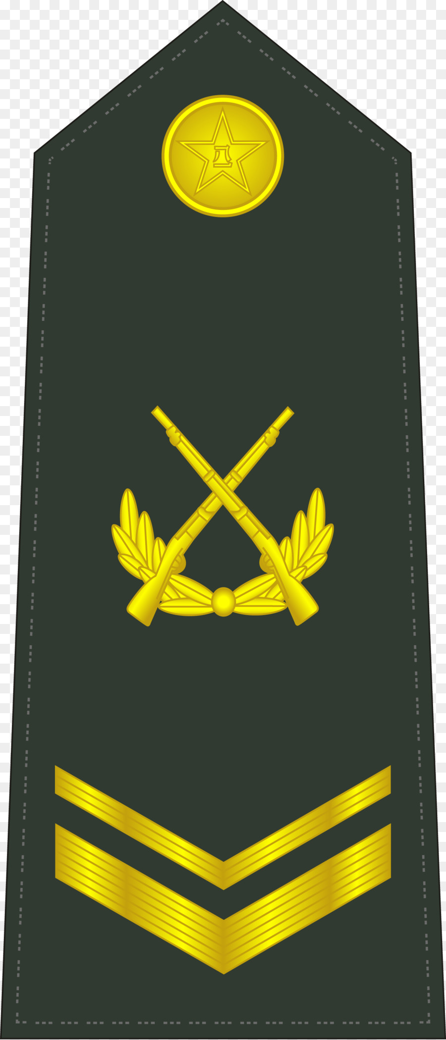 Grado militare di Polizia sergente Spalla di mark - Esercito di Liberazione del popolo