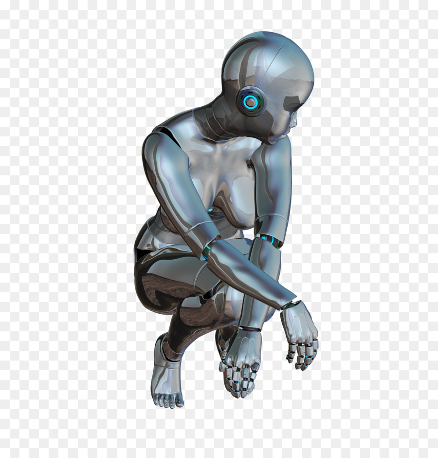 Intelligenza artificiale Robot Cyborg Android - simulazione
