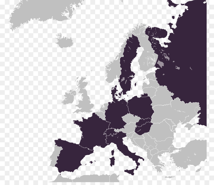Stato membro dell'Unione Europea del Partenariato Orientale dell'Area di Schengen Europa Orientale - mappa